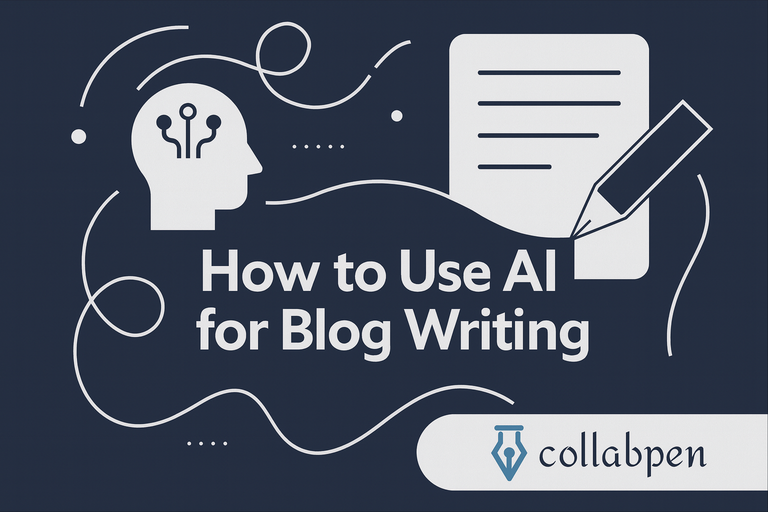AI blog writing guide cover